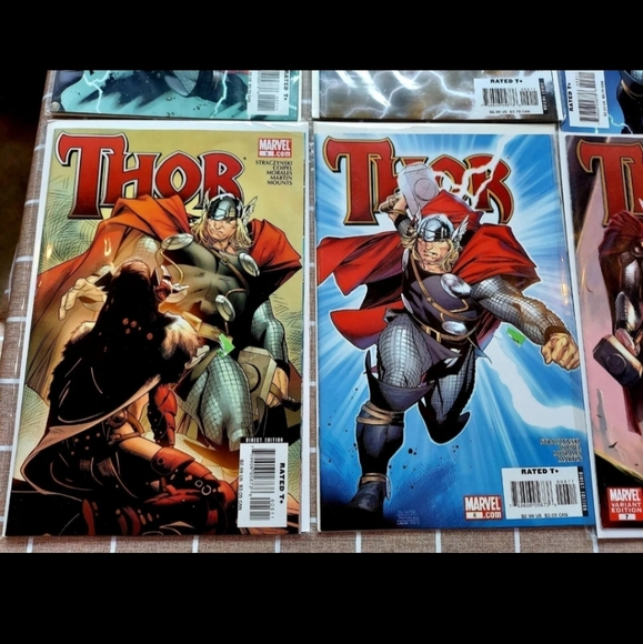 Marvel Avengers Thor Comic Book lot Direct Edition - Picture 4 of 6